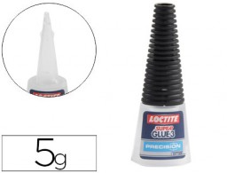 Pegamento adhesivo instantáneo Loctite Super Glue Precisión 5g.